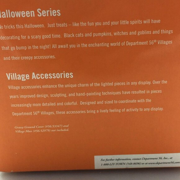 Department 56 Halloween Series Village Accessories Sign #56.53044 - Picture 8 of 9